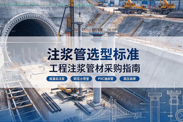 临翔注浆管选型标准