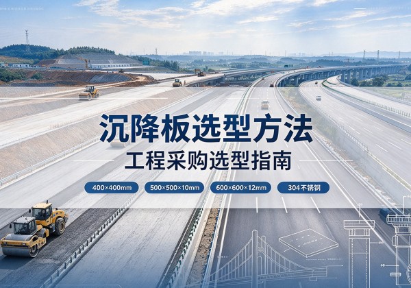临翔沉降板选择方法