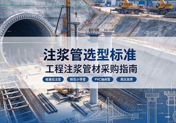 临翔注浆管选型标准